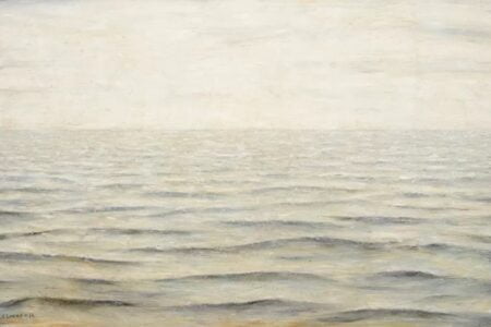 LS Lowry North Sea seascape auctioned for over £1m